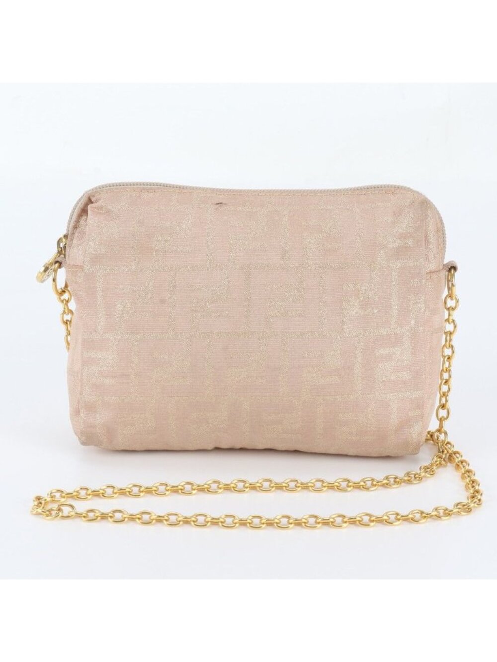 Fendi Zucca Chain Shoulder Bag